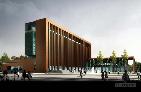 天津城市新区展览和服务中心建筑概念方案设计